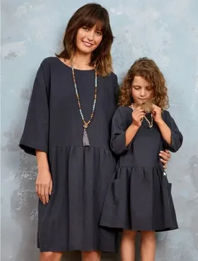 Платье свободного кроя №108 — выкройка из Burda 4/2020 [Burda Style]