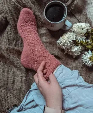 Носки Fern (vata_knit)