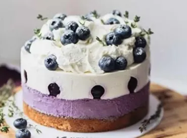 [Alina2Cake] Торт «Черничное облако» (Алина Ахмадиева)