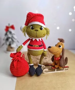 [ka.malinka_toys] Похититель Рождества и Макс (Елизавета Камалина)