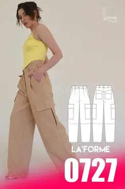 [LaForme] Брюки 0727. Размеры 40-54. Рост 164 (Софья Ерашевская)
