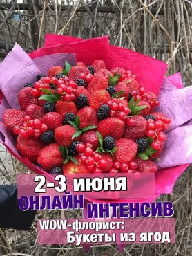 [ovoshi-school] WOW-флорист. Букеты из ягод (Алина Ройтман)