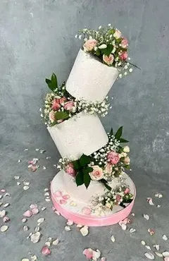 [Gala.cake.couture] Свадебный Падающий Торт (Галина Егиазарян)