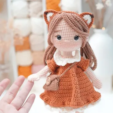 [greenfrogcrochet] Кукла Мия