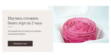 Бенто торт. Научись готовить бенто торт за 2 часа (Марина Мелконян)