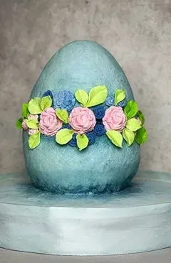 [Gala.cake.couture] Торт пасхальное яйцо (Галина Егиазарян)