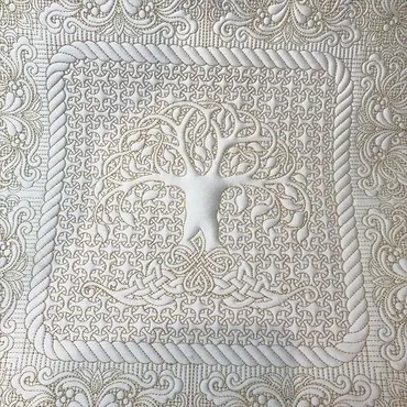 Машинная вышивка. SDS1222 Celtic Tree of Life (Stitchdelight)