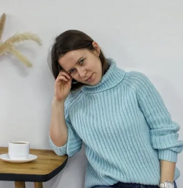 [Nastasiay.ch] Платье-свитер реглан крючком (Анастасия Чебанина)
