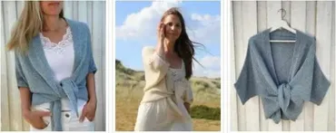 [Вяжи.ру] Летний кардиган Fungus Shawl Cardigan (Refined Knitwear)