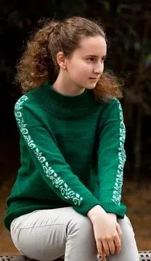Пуловер Pea Vine (Victoria Groger)