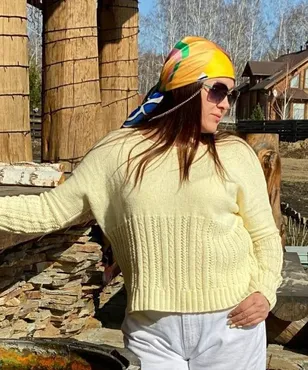 Джемпер Summer (olga_chel_knitting)