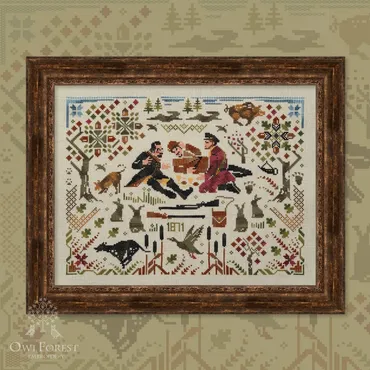 Охотничьи байки (OwlForest Embroidery)