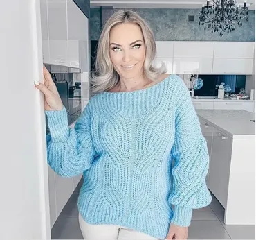 [Вязание]  Свитер «Сrystal» (koledova_knit)