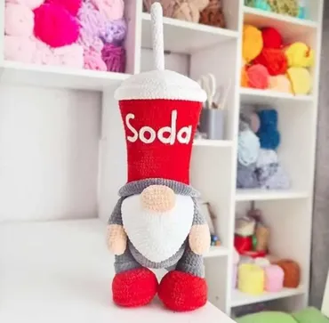 [olga_toys_handmade] Гномик Содовая (Ольга Курченко)