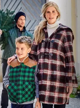 [Burda Style] Дафлкот №103, Burda 12/2015. Размеры 36-44