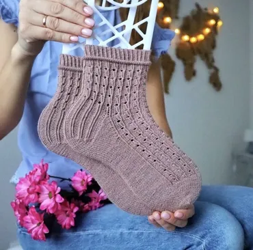[by_ignatova.knit] Носки Confetti (Татьяна Игнатова)