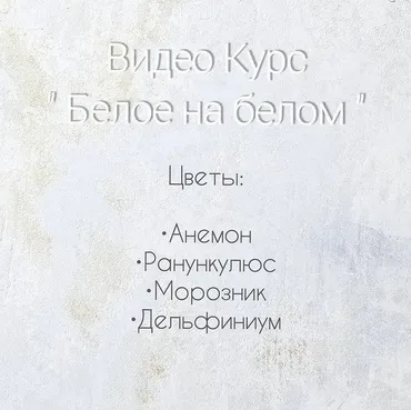 Белое на белом (Виктория Осипова)
