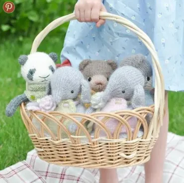 Вязаная игрушка спицами слоненок Элифи. Прямой метод (Екатерина Попова)