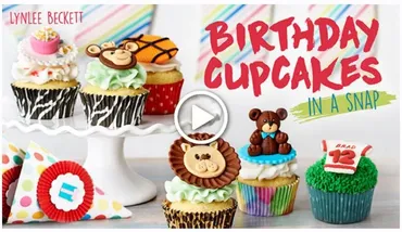 [Craftsy] Капкейки на День Рождения в два счета! Часть 2 из 3 (Линли Бекетт)