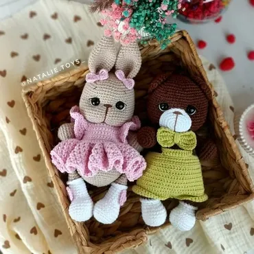 Зайка и Мишка (Наталья Ефимович)