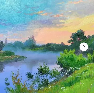 Летний вечер на речке (Игорь Сахаров)