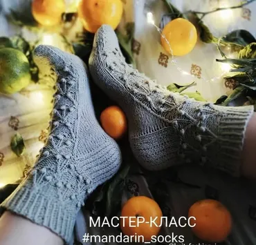 Носки/Следки Mandarin socks (knit_fashion_j)