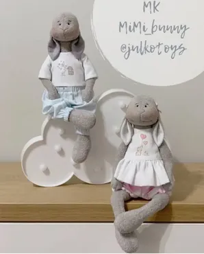 [julkotoys] mini bunny (Юлия Костюк)