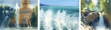 [enterclass] Сложная вода. Просто порисуем. Тариф Стандарт (Сергей Курбатов)