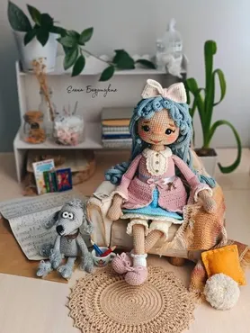 Девочка с голубыми волосами (Елена Бедрицких)