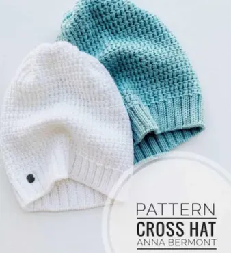 Шапка Cross hat (anna_bermont)