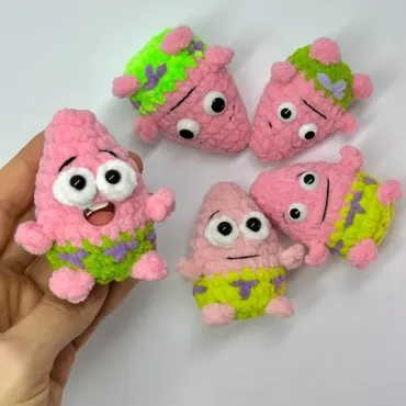 [Nastik Toys] Патрик брелок (Анастасия Волнухина)