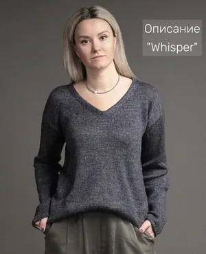 [bayuma_] Пуловер Whisper (Мария Баюкина)