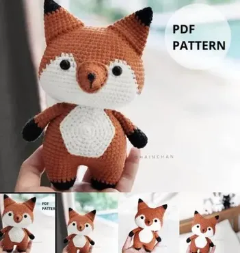 Игрушка лисенок Корал (Hainchan)
