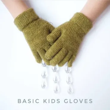 Описание детских перчаток Basic kids cloves (olshevel)