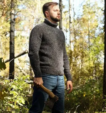 Свитер лесника (anme_handmade)