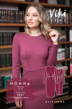 [Vikisews] Платье Нонна. Размер 38. Рост 162-168 (Вика Ракуса)