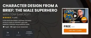 [21-draw] Дизайн персонажа: супергерой / Character Design from a Brief: The Male Superhero