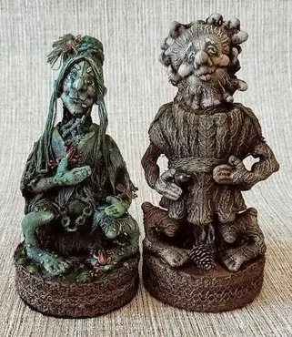 Леший и Кикимора (Вера Маркина)