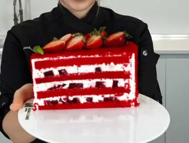 [Alina2Cake] Торт «Ягодный бархат» (Алина Ахмадиева)