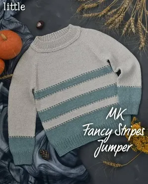 Детский джемпер Fancy stripes (olga_shkineva_)