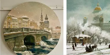 [lectoroom] Зимний Петербург. Пейзаж маслом (Мария Павлова)