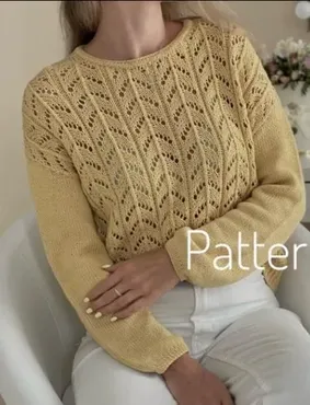 [wool.style] Джемпер Камелия (Екатерина Степанова)