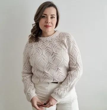 Пуловер Poetry mohair edition (Sari Nordlund)