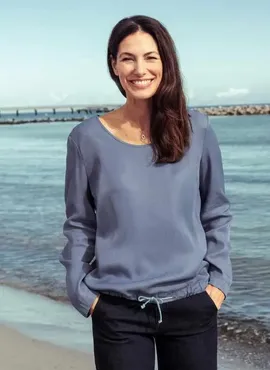 [burdastyle] Блузка с регулируемой кулиской №116. Размеры 36-44