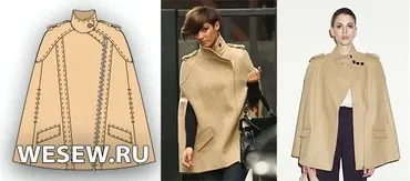 [wesew.ru] Пальто-кейп – модная и практичная одежда для весенней погоды