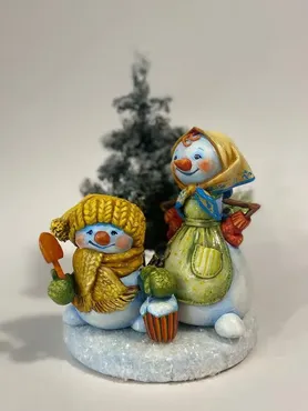 Снеговики (Екатерина Руковишникова)