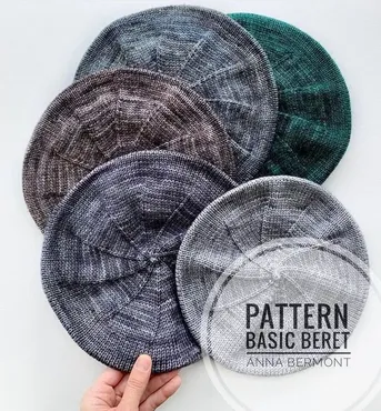 [anna_bermont] Берет Basic beret (Анна Бермонт)