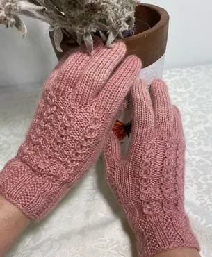 Перчатки Mom’s gloves (valdepena_knit)