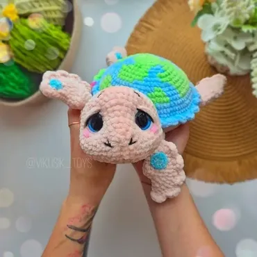 [Vikusik_toys] Черепашка Лулу (Виктория Кравченко)