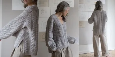 Пуловер Comma V-Neck (Anne Ventzel)